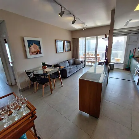 Apartamento Book Santos – Unlimited 1808 c/ Sacada Panorâmica Exterior foto